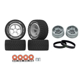 CLOUDWHEEL Explorer 135mm Urban All Terrain Off Road Electric Skateboard Wheels with Pulleys and Belts