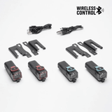 Shredlights SL-300+ HEADLIGHTS & SL-R1+ BRAKE LIGHTS SKATEBOARD BUNDLE