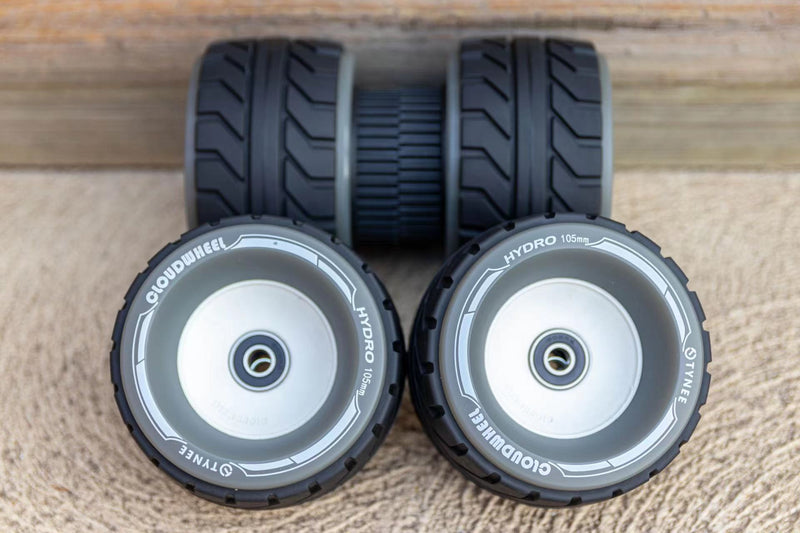 Tynee Hydro Wheels 105mm All Seasons Electric Skateboard Wheels