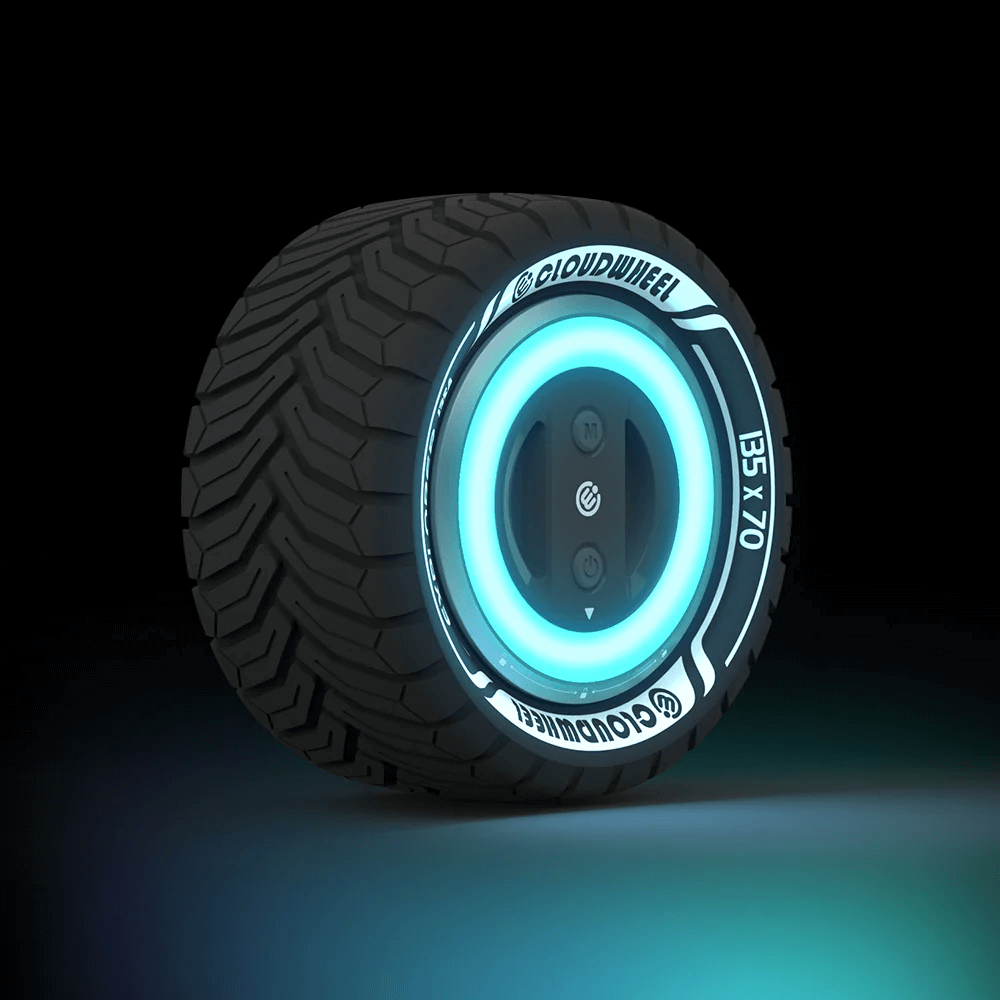 CLOUDWHEEL Explorer 135mm Urban All Terrain Off Road Electric Skateboa ...