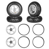 Tynee Quick Release Aluminum Alloy 175mm Pneumatic Wheels