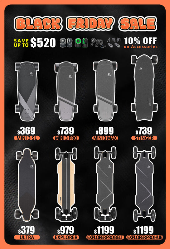 Tynee Board Best Electric Skateboard 2025 Black Friday Sale