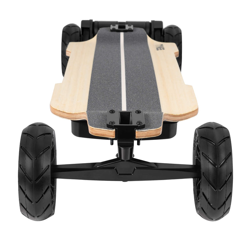 Tynee Explorer all terrain electric skateboard concave deck