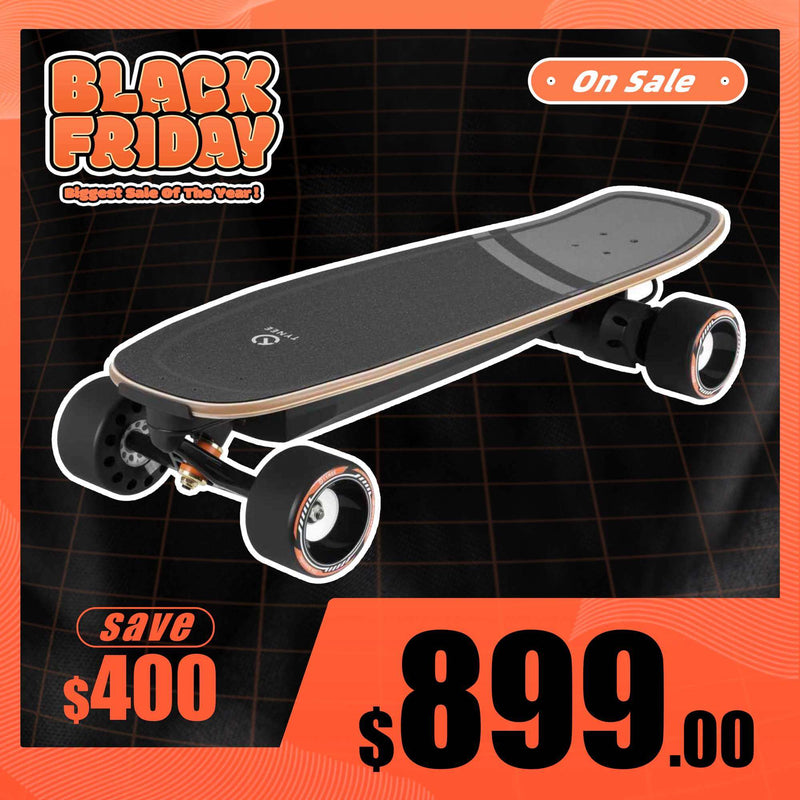 Tynee Mini 3 Max Most Powerful Portable Electric Skateboard & Longboard Black Friday Sale