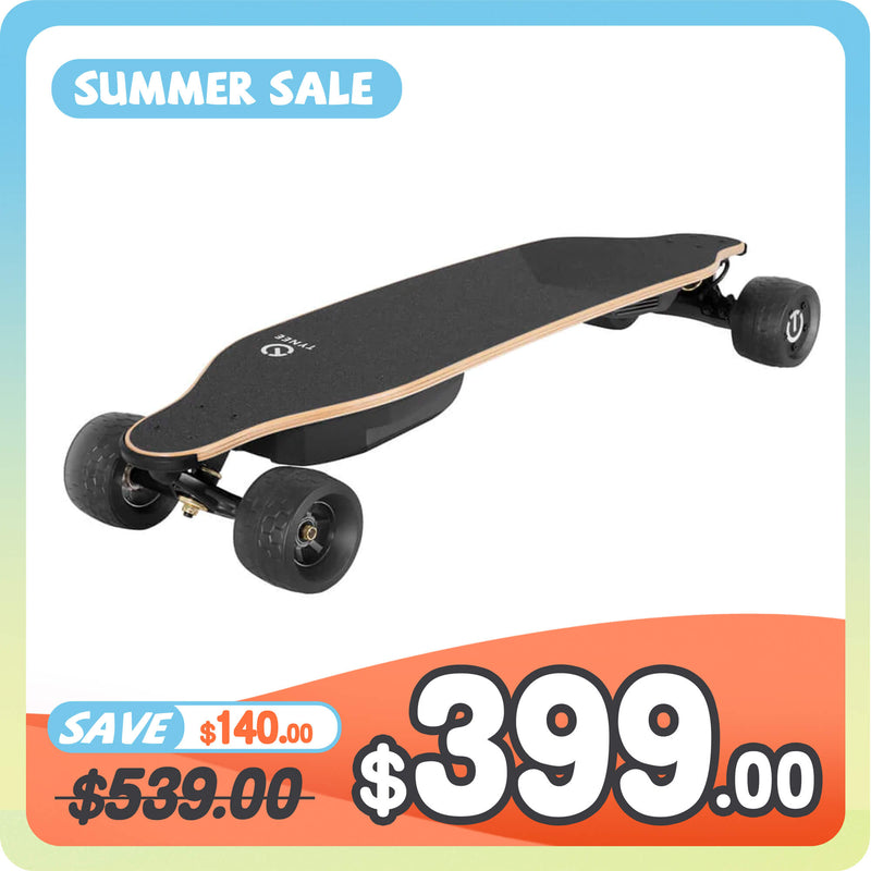 Tynee Ultra Hub Motor Best Electric Skateboard Summer Sale