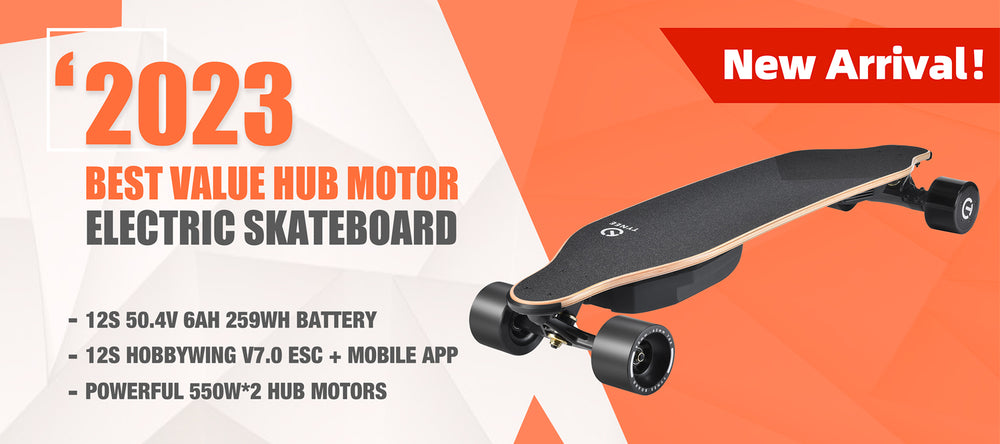 Tynee Board Ultra SL Hub Motor Electric Skateboard Longboard