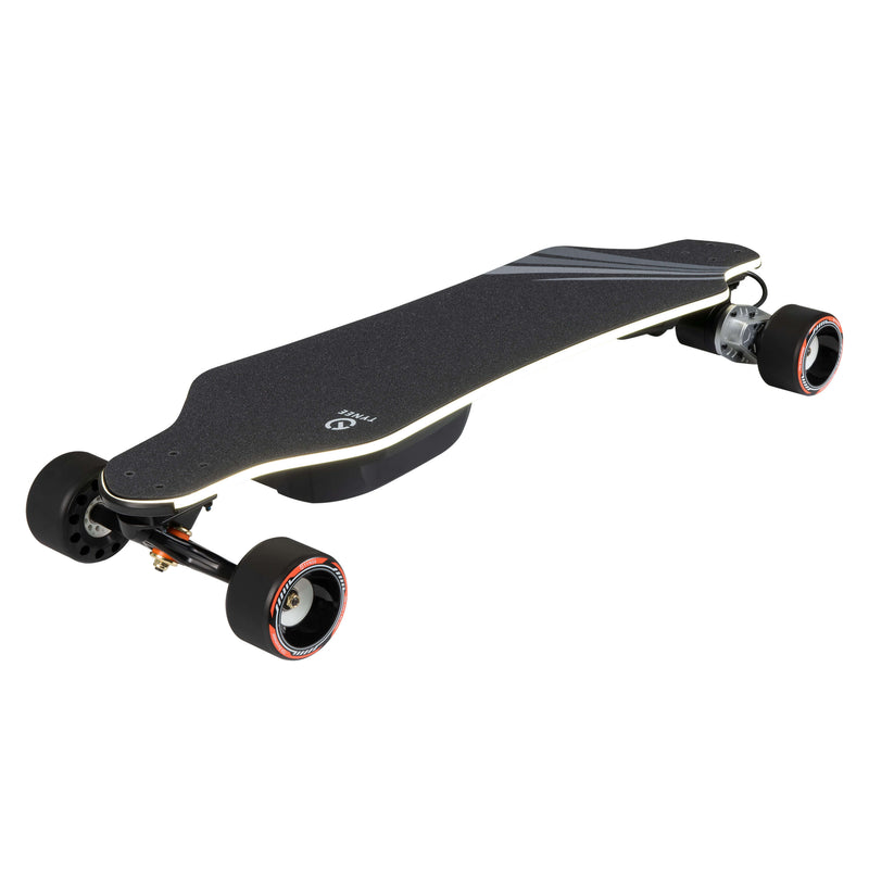 gear x pro Tynee Ultra X Pro Electric Skateboard with 504Wh Samsung 50S Battery and 105 Boosted Soft Wheels Belt Drive / Built-in LED Deck Light