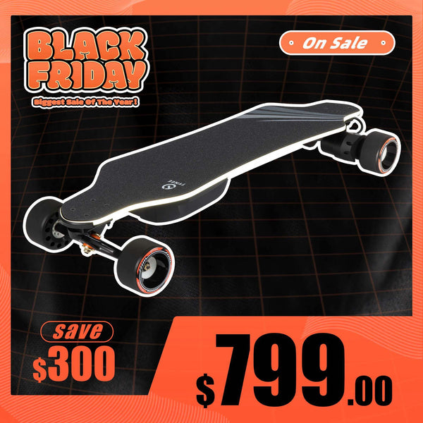 Tynee Ultra X Pro Best Comfortable Electric Skateboard Black Friday Sale