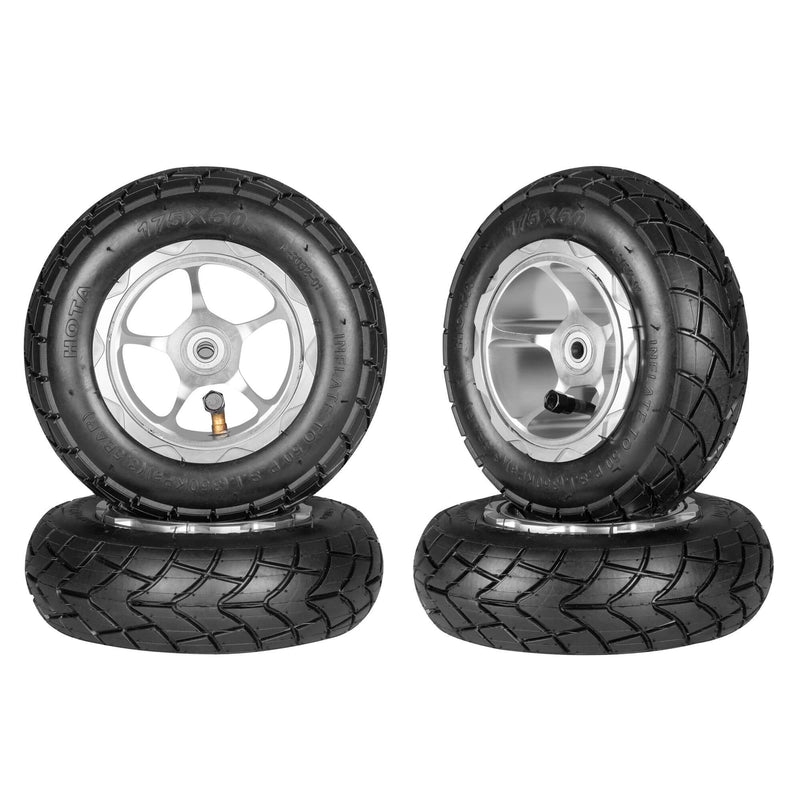 Tynee Quick Release Aluminum Alloy 175mm Pneumatic Wheels