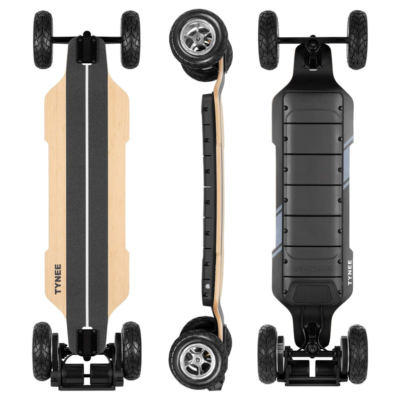 Tynee Board Explorer Best Off Road All Terrain Electric Skateboard Longboard