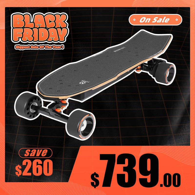 Tynee Stinger Best Carving Electric Skateboard Black Friday Sale