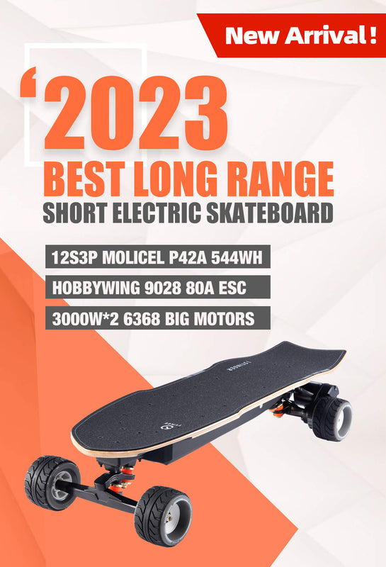 Tynee board Stinger double kingpin truck electric skateboard
