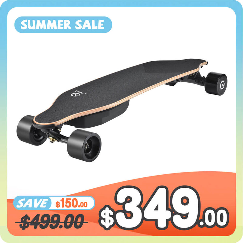 Tynee Ultra Hub Motor Electric Skateboard & Longboard Summer Sale
