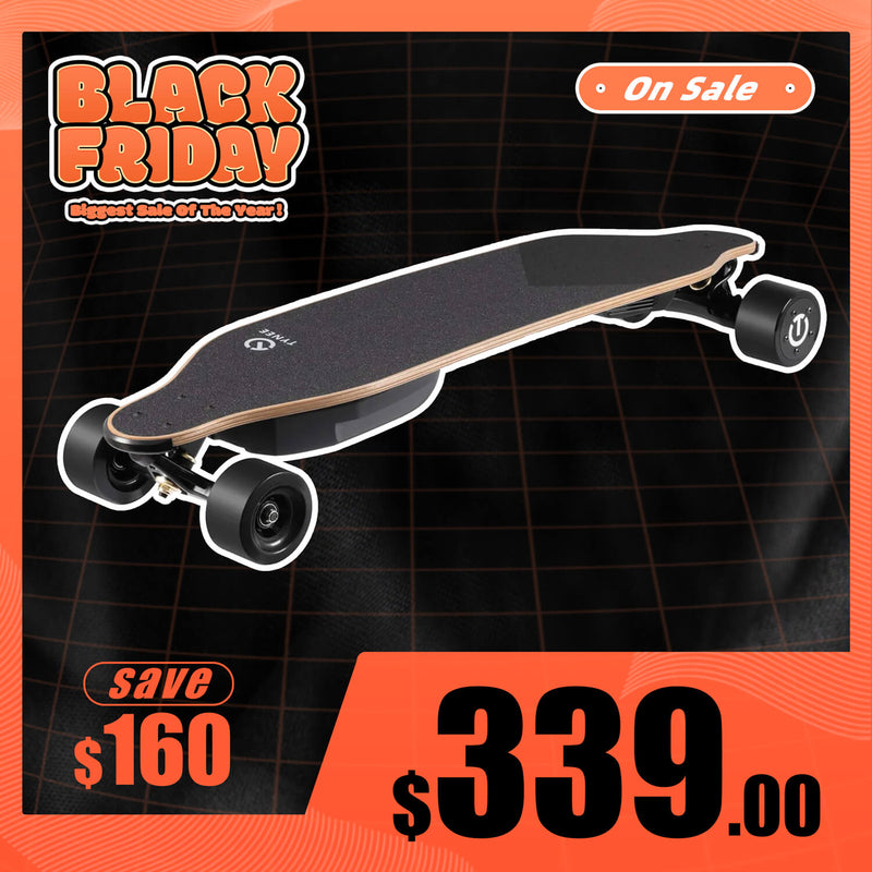 Tynee Ultra Hub Motor Best Electric Skateboard 2024 Black Friday Sale