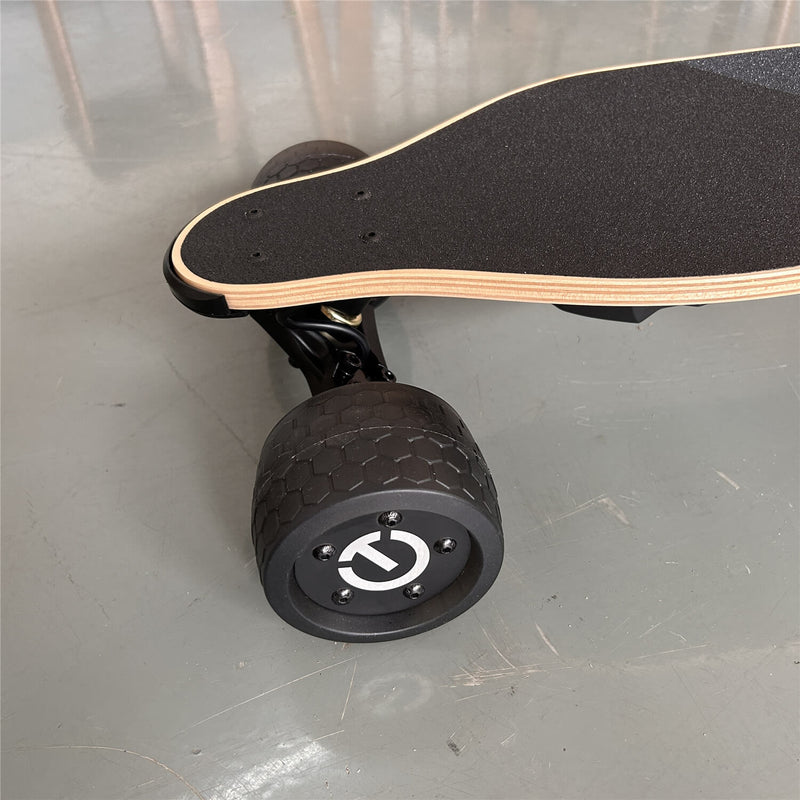 Tynee Board Ultra Hub Motor Electric Skateboard & Longboard with 105 Donut wheels