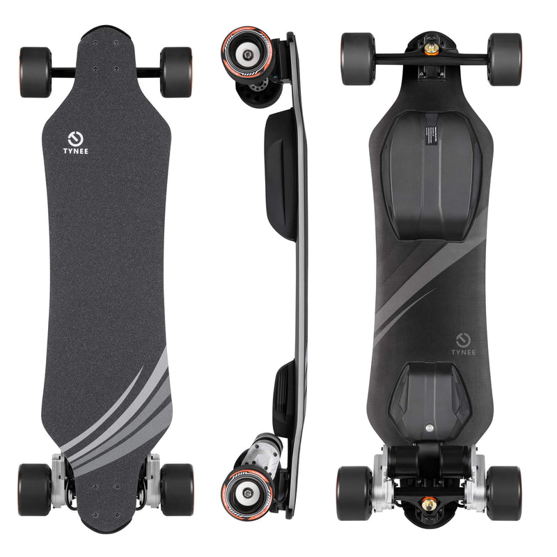 Tynee Ultra X Pro Best Comfortable Gear Drive Electric Skateboard Longboard with LED Light
