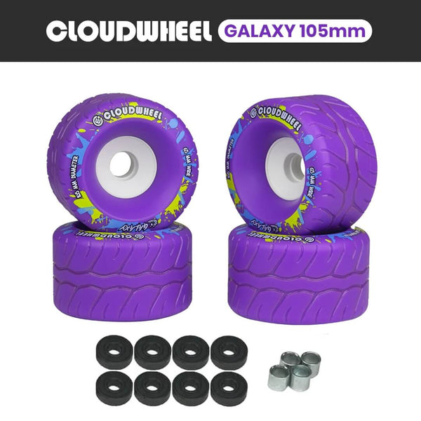 CLOUDWHEEL Galaxy Pro 105mm Urban All Terrain Off Road Electric Skateboard Wheels