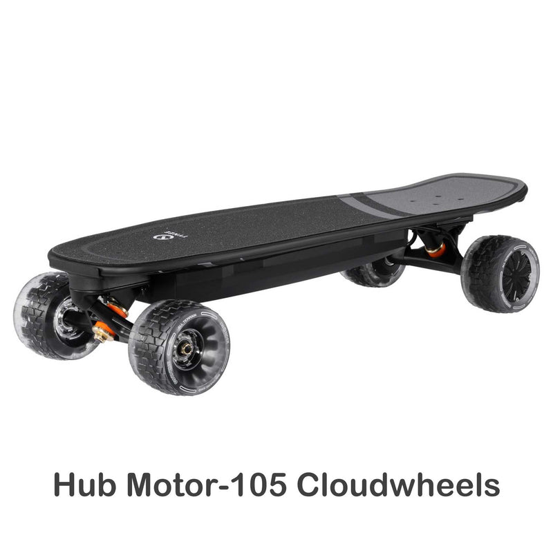 Tynee mini 3 electric skateboard hub motor 105 mm cloudwheels