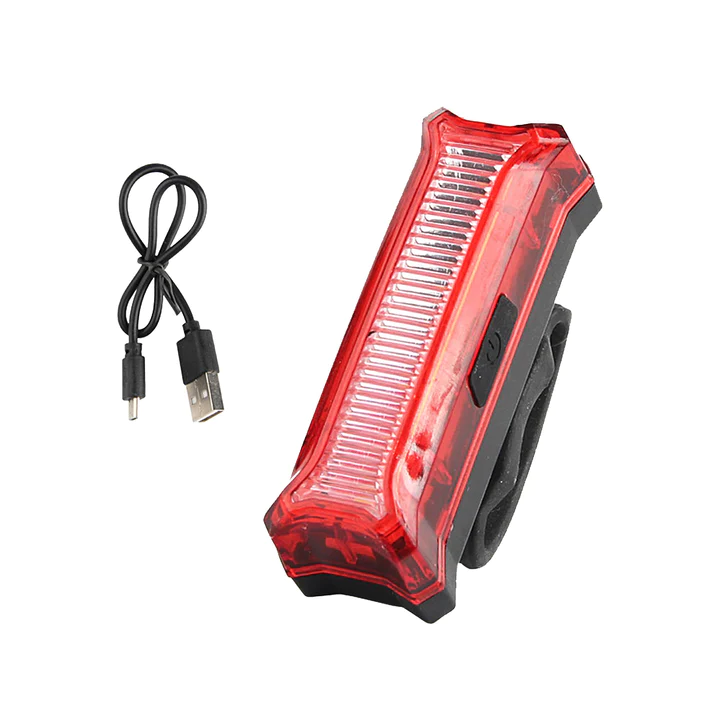 Rechargeable red LED taillight